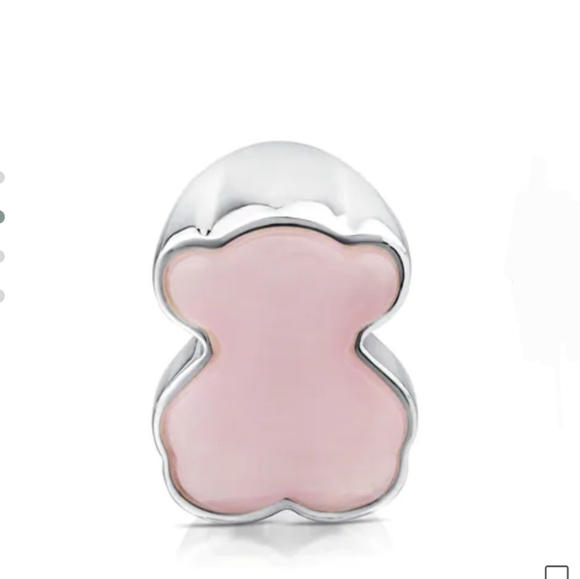 Tous Colors Pink Quartzite Silver Ring Sz 7 - Picture 3 of 10